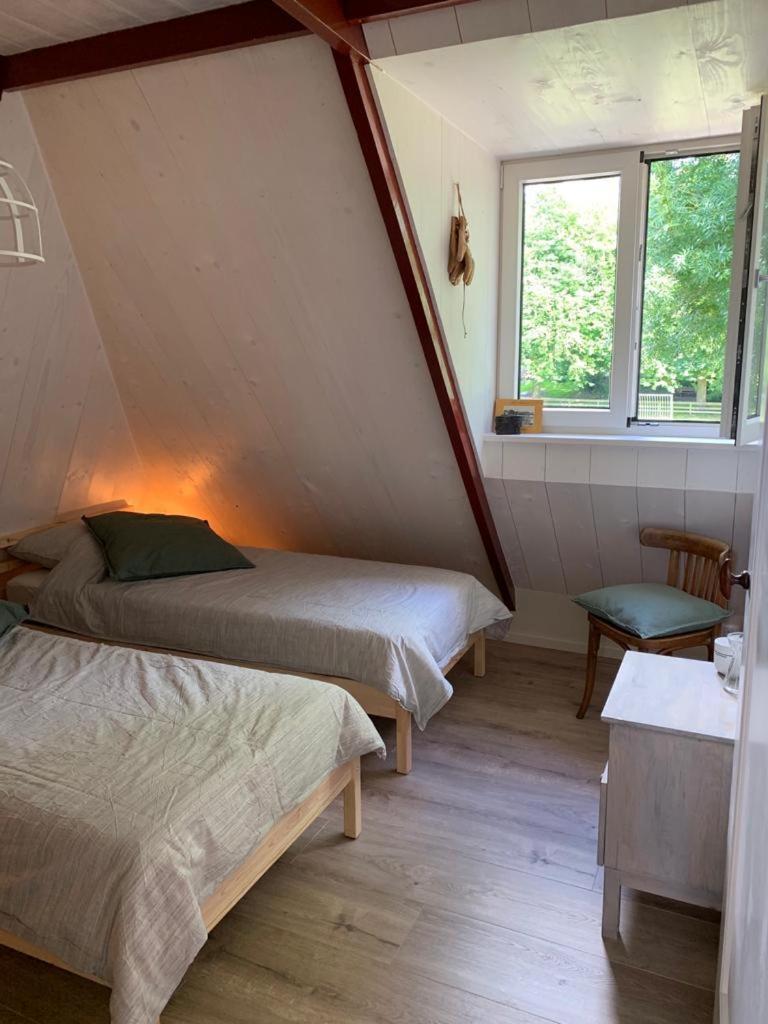 Vakantiehuis In Friesland Voor De Hele Familie Huns 外观 照片